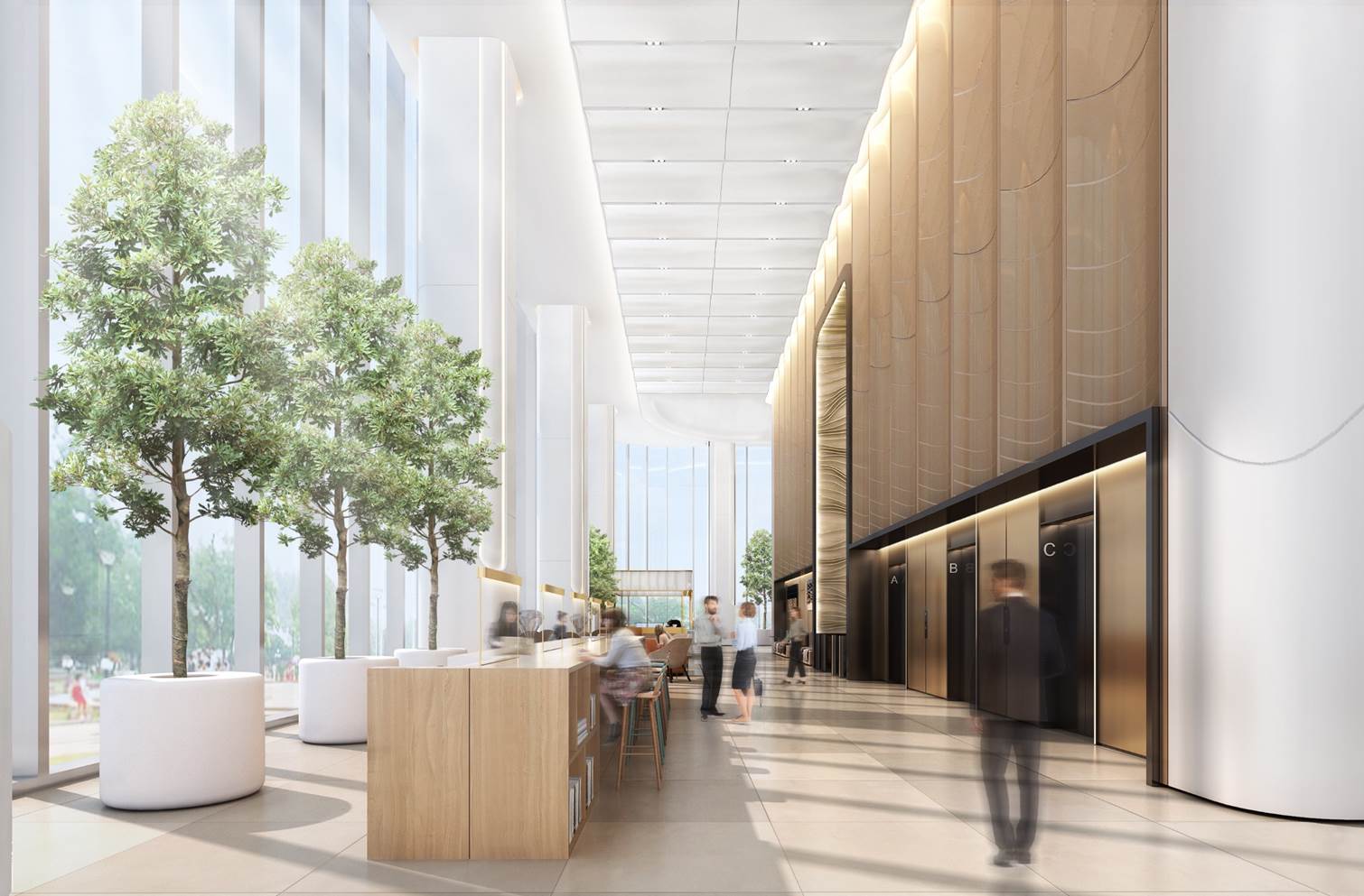 JINGAN JOY CITY OFFICE TOWER SHANGHAI